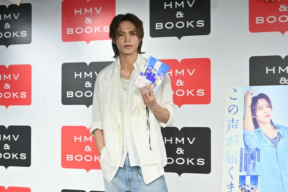 【画像・写真】元KAT―TUN上田竜也「グループのために」書き始めた初の小説が刊行　「喜びを共有できるのが好き」