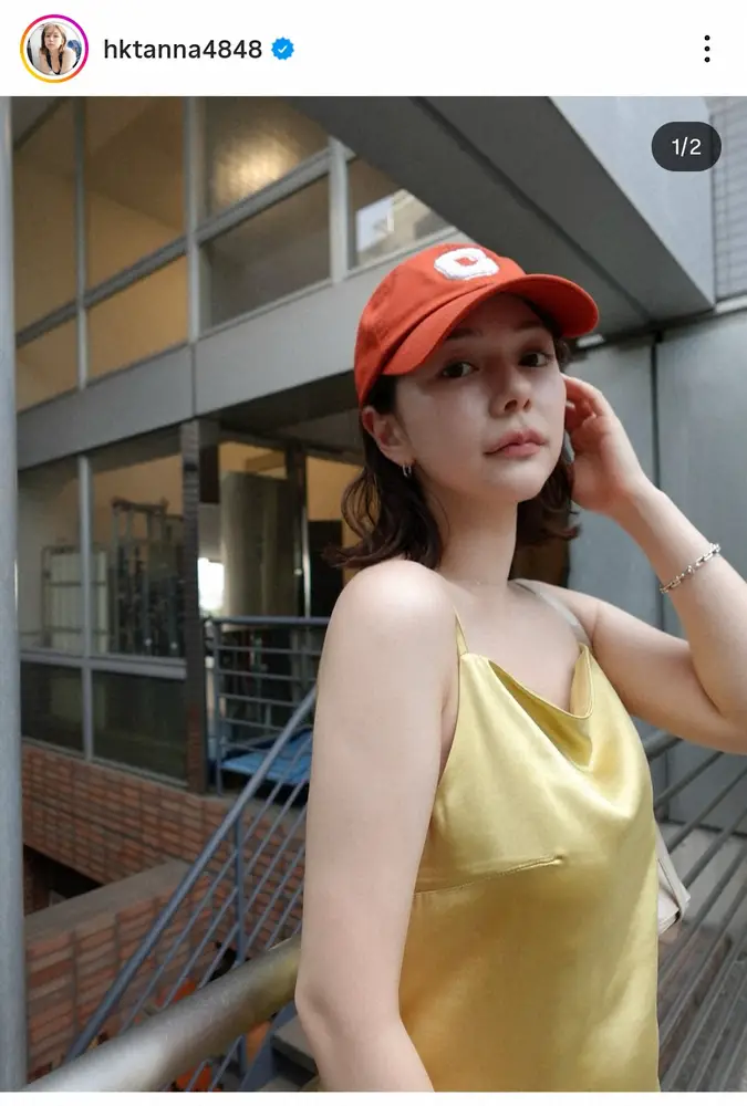 【画像・写真】村重杏奈　肌見せキャミワンピの“半額コーデ”披露にファン大興奮「最高すぎ」「似合う」