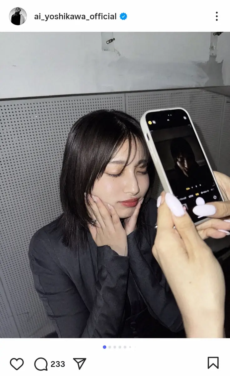 【画像・写真】吉川愛　“激エモ”ウィンクSが「可愛すぎる！！」　自作のイラスト披露には「吉川画伯最高」と絶賛の声も