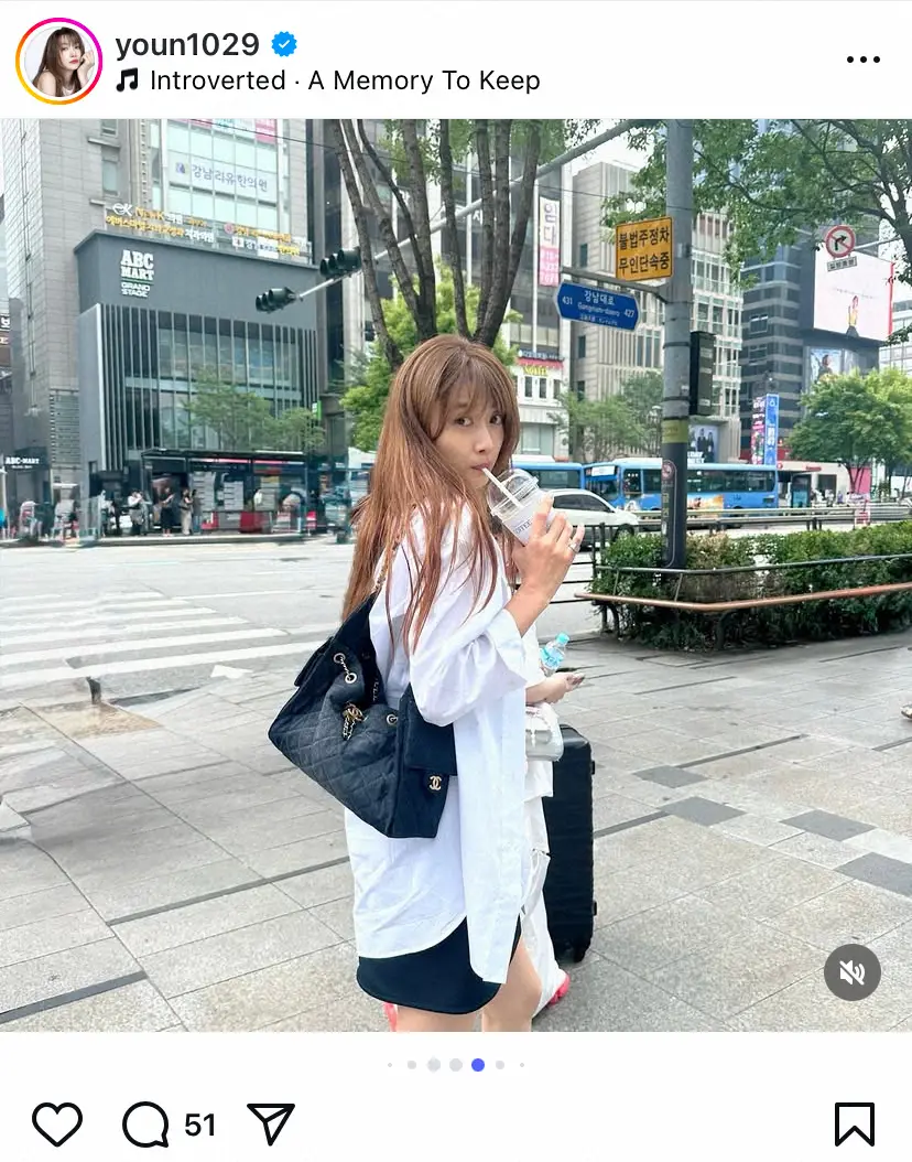 【画像・写真】ヨンア　久しぶりに韓国へ帰省！「お兄ちゃんが毎晩…」家族との仲良しエピソードに「幸せそう」の声