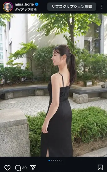 【画像・写真】“日本一強いアナ”堀江聖夏　黒帯ならぬ黒ワンピ姿披露に「色っぽい」「大人の魅力」「美しい後ろ姿」