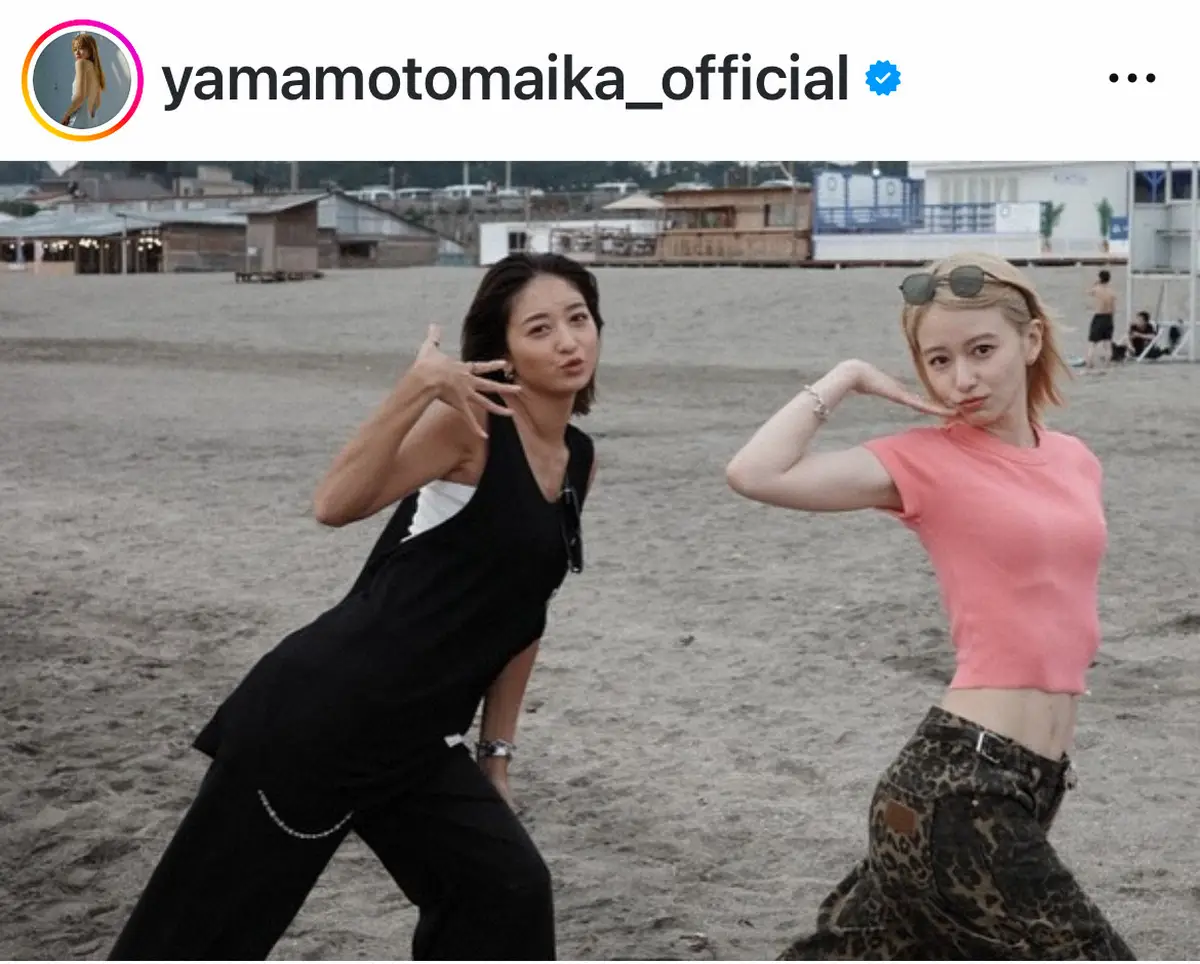 【画像・写真】山本舞香　「姉みたいな妹みたいな」大の仲良しなタレントとの「遠出」S披露「一応後輩だけど大事な友達」