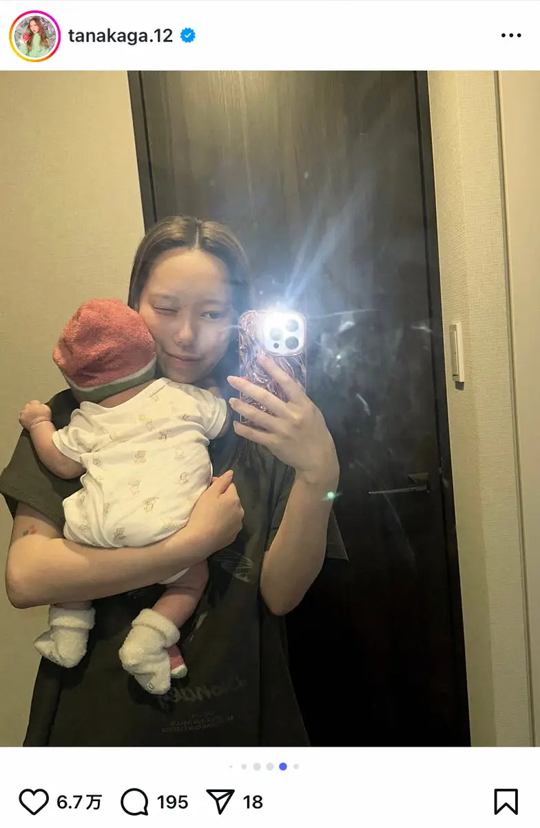 【画像・写真】人気ユーチューバー・タナカガ　愛娘の1歳誕生日を祝福！家族ショットにファン感慨「素敵」「可愛すぎる」