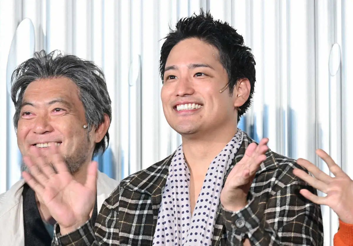 【画像・写真】WEST.桐山照史 5年ぶり“雪辱舞台”走りきる　女装・柄本時生にベタぼれ「可愛く見える」