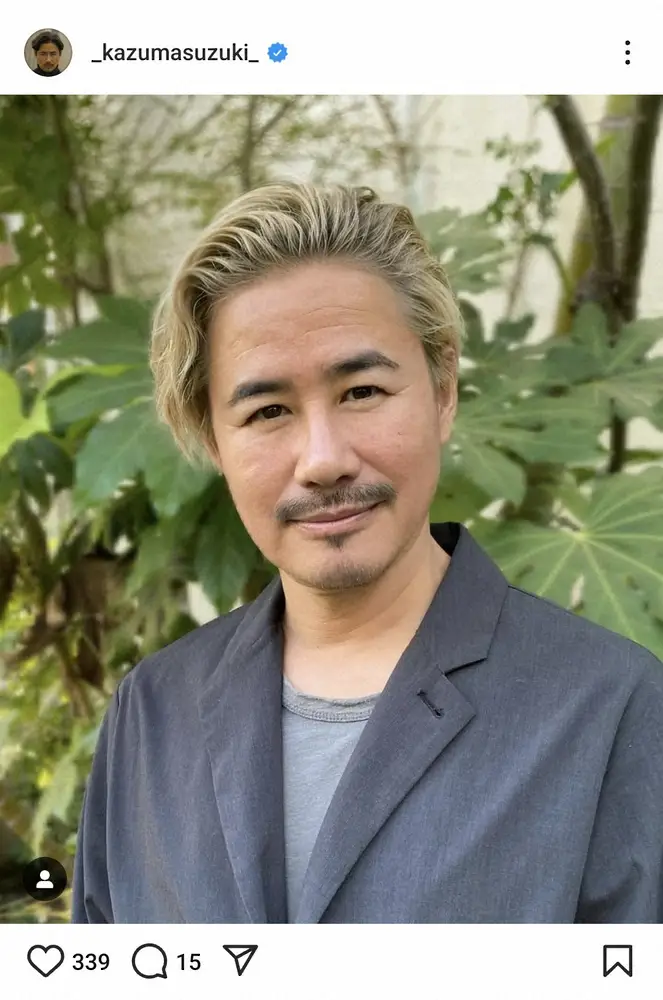 【画像・写真】鈴木一真　30年所属のホリプロを退所しフリーとして活動「渡米して10年…今後もアメリカを拠点に」