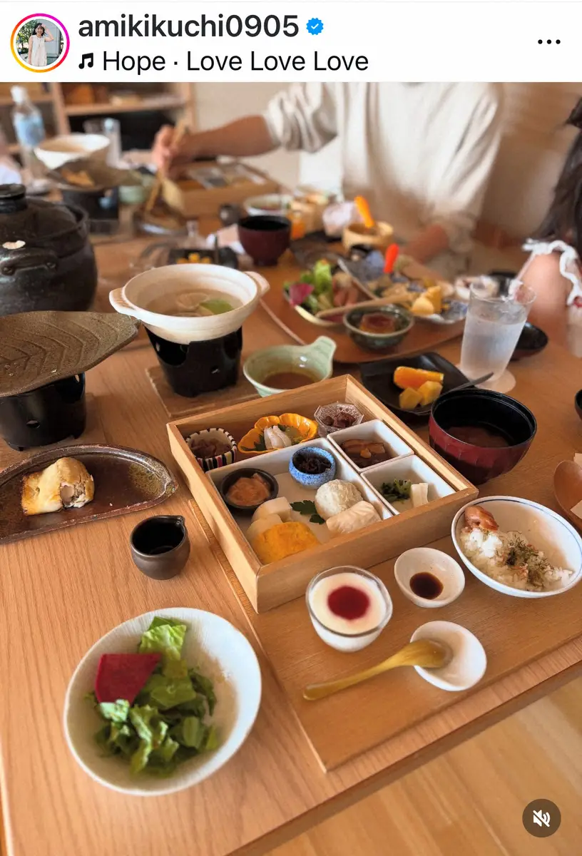 【画像・写真】菊地亜美　子連れでの箱根旅行を報告　初めての宿もサービスに感動「やっぱり箱根好き」　3月に第2子出産