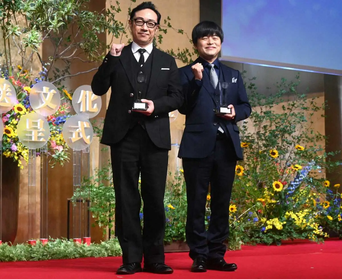 【画像・写真】バカリズム　放送文化基金賞で脚本賞　ありえない設定を巧みに展開…手腕が評価　東京03・角田も演技賞