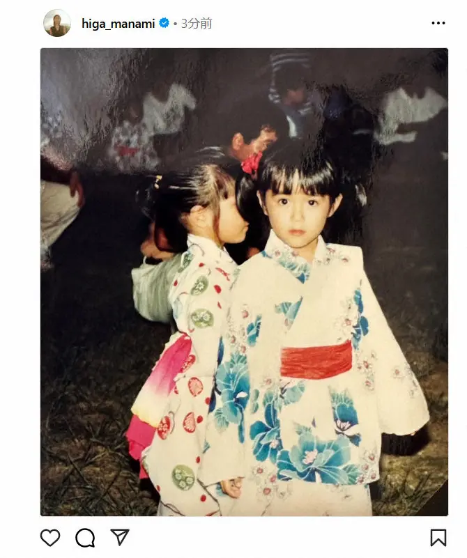 【画像・写真】比嘉愛未「5才くらい」の幼少期ショットが大反響「美人は小さい頃から可愛い」「この時から完成されてる」