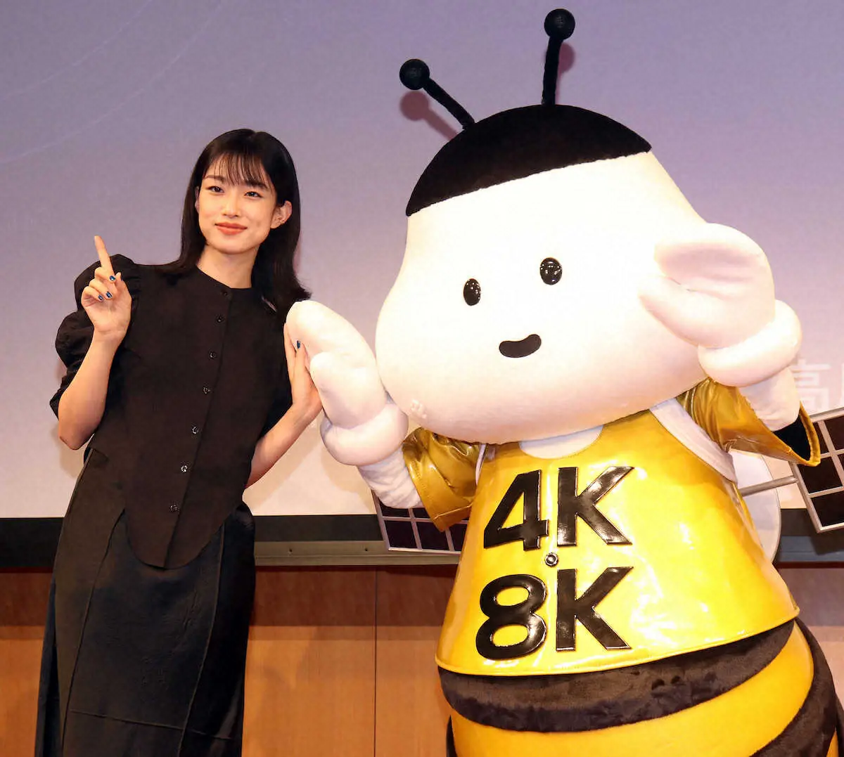 【画像・写真】河合優実　「あんぱん」出演…家族の絆深まっている　BS4K8K衛星放送キャンペーン
