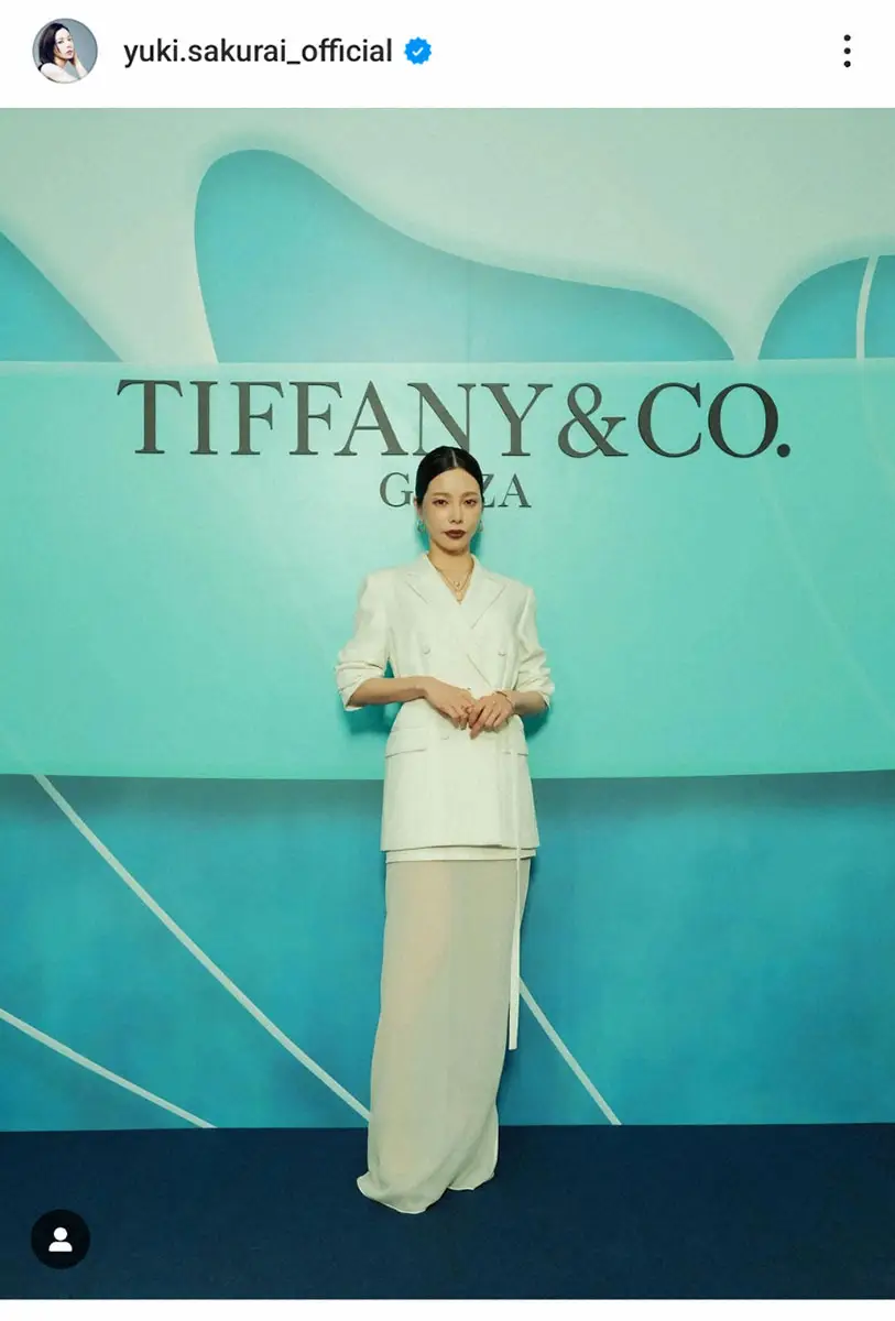 【画像・写真】桜井ユキ　涼しげな透け感コーデで突然の報告「最近3日で7本食べた」ものとは…「愛がすごい」の声