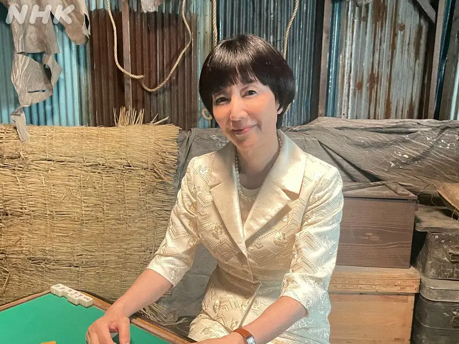 【画像・写真】「あんぱん」公式SNSに“本丸”登場！オフショットに「スーツ姿素敵」「鉄火のまきちゃん」反響続々