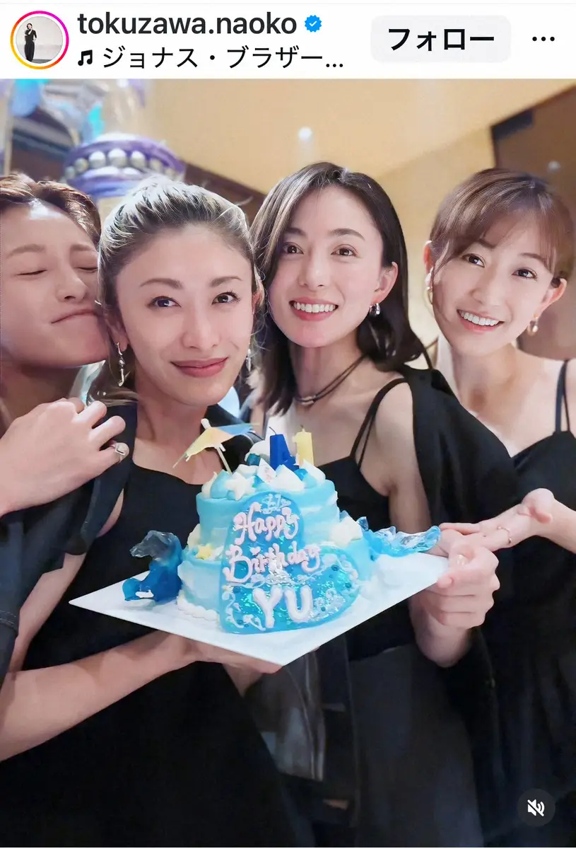 【画像・写真】徳澤直子「まきとしずかとゆうちゃん」　「CanCaｍ」最強4ショットに「美女祭り」「メンバーに鳥肌」