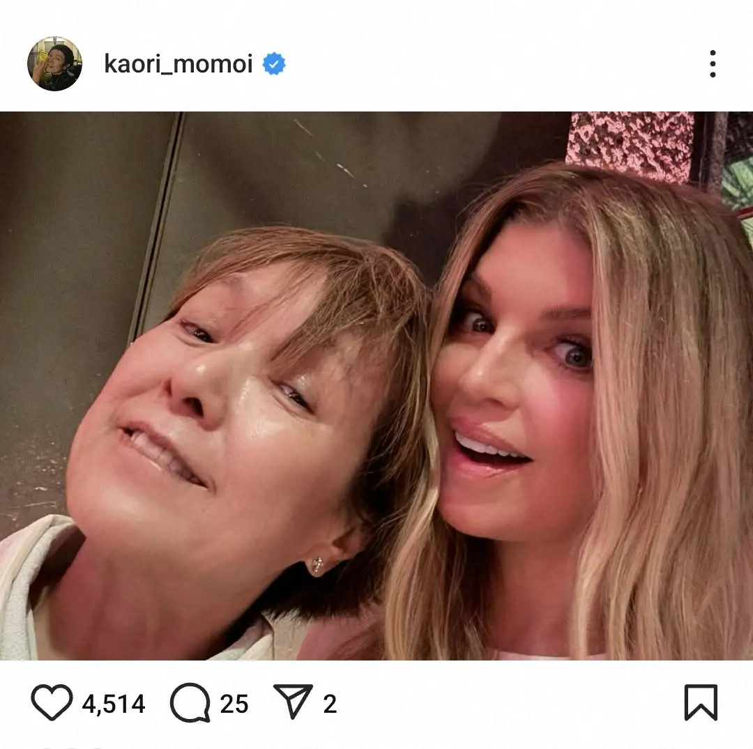 【画像・写真】桃井かおり　パーティーで話し込んだ「美しき姫」は米人気歌手！2ショットに「お美しいお2人！」の声