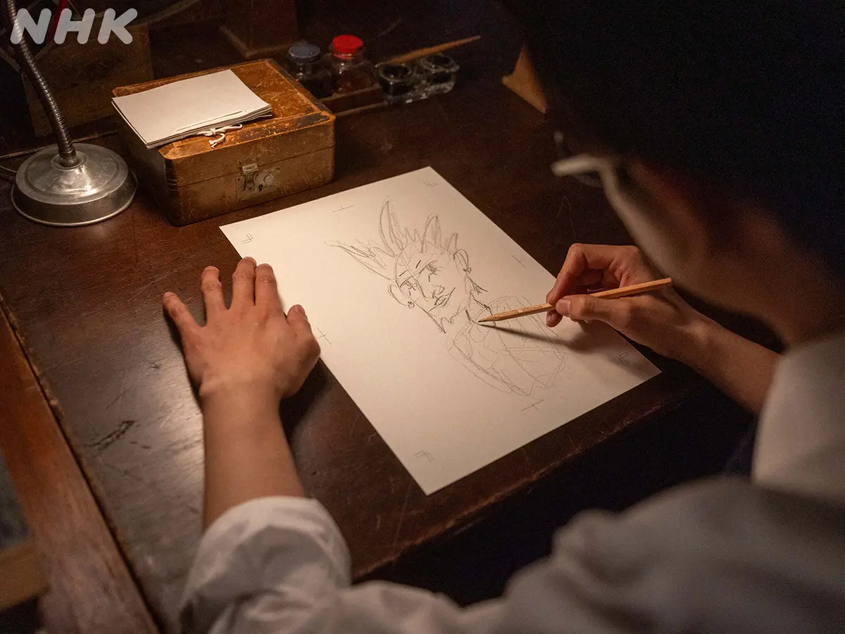 【画像・写真】「あんぱん」公式、北村匠海の“手描きイラスト”公開　本人反応「すっごい変な絵」も…「多才」の声