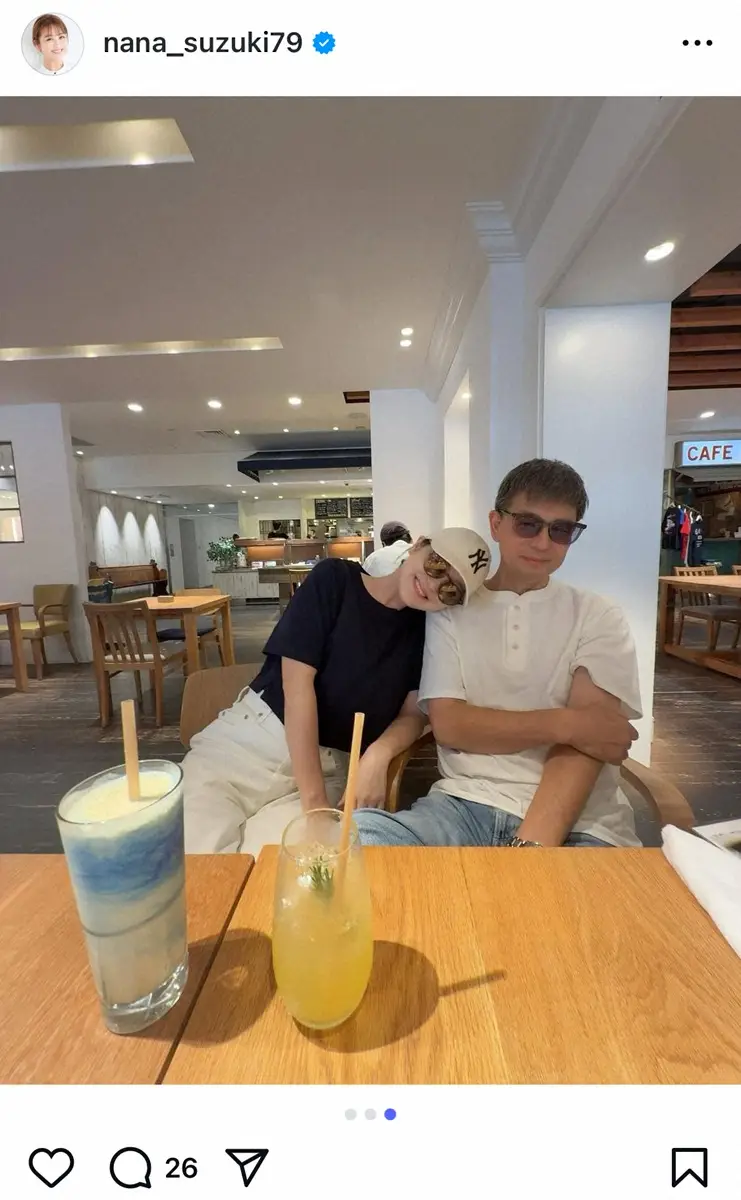 【画像・写真】鈴木奈々「お父さんとデート」親子Sがまた反響　「お父さん若！！」「イケメンパパ」「カッコいい」の声