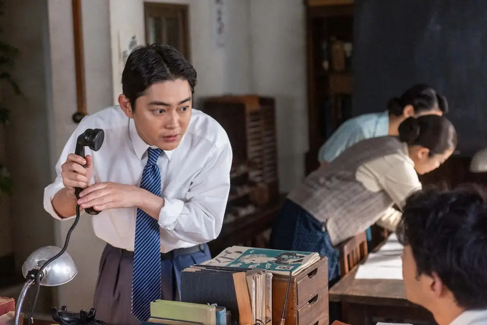 【画像・写真】「あんぱん」琴子ら拍子抜け　のぶ鈍感！嵩がモデルに描くも…ネット爆笑「表紙だけに」「いつ恋愛対象？」