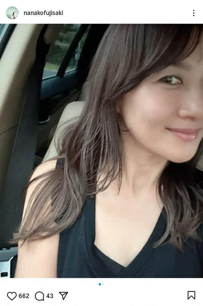 【画像・写真】藤崎奈々子　美容院帰りの最新ショットに「ただよう色気」「美人ダダ漏れ」の声　切実な髪の悩みも告白