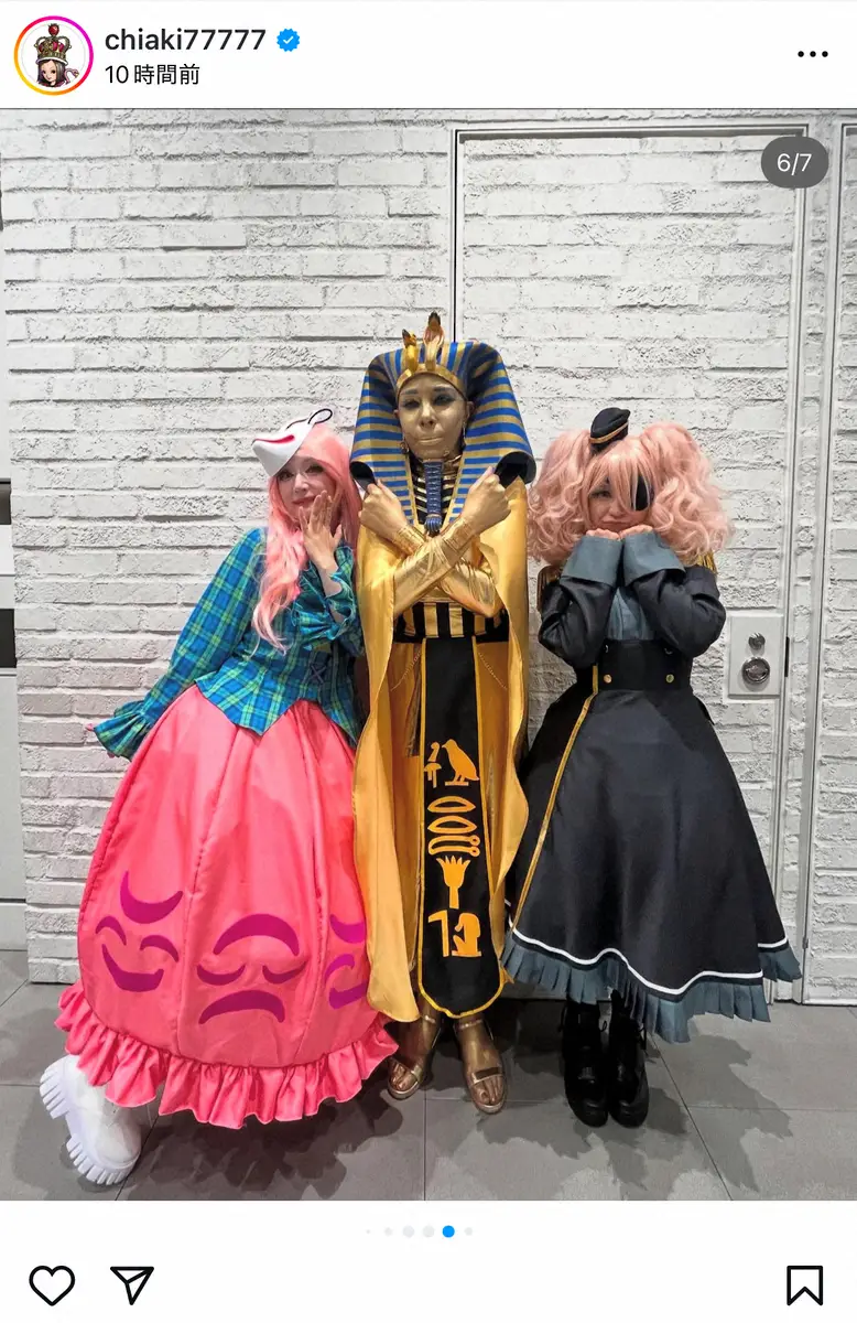 【画像・写真】千秋　人気キャラのコスプレ披露！ピンクのロングヘアに…「ぐるナイ」企画で反響「チョイス渋い」「貴重」