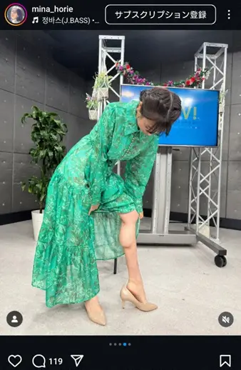 【画像・写真】チャームポイント“ふくらはぎ”ムキムキ、堀江聖夏　フォロワー50万人突破ショット公開に「美脚素敵」