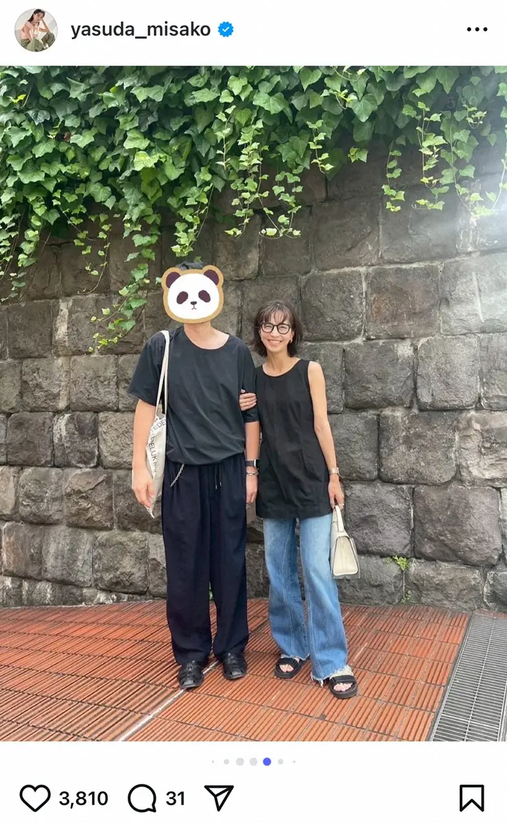 【画像・写真】安田美沙子　「奇跡的な夫婦タイム」夫とのデート報告　腕組み2Sに「あつあつ」「素敵」の声