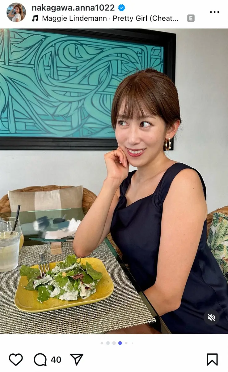 【画像・写真】中川安奈　「家族とランチして期日前投票」妹と2S公開　「妹さんもお綺麗」「目元そっくり」の声