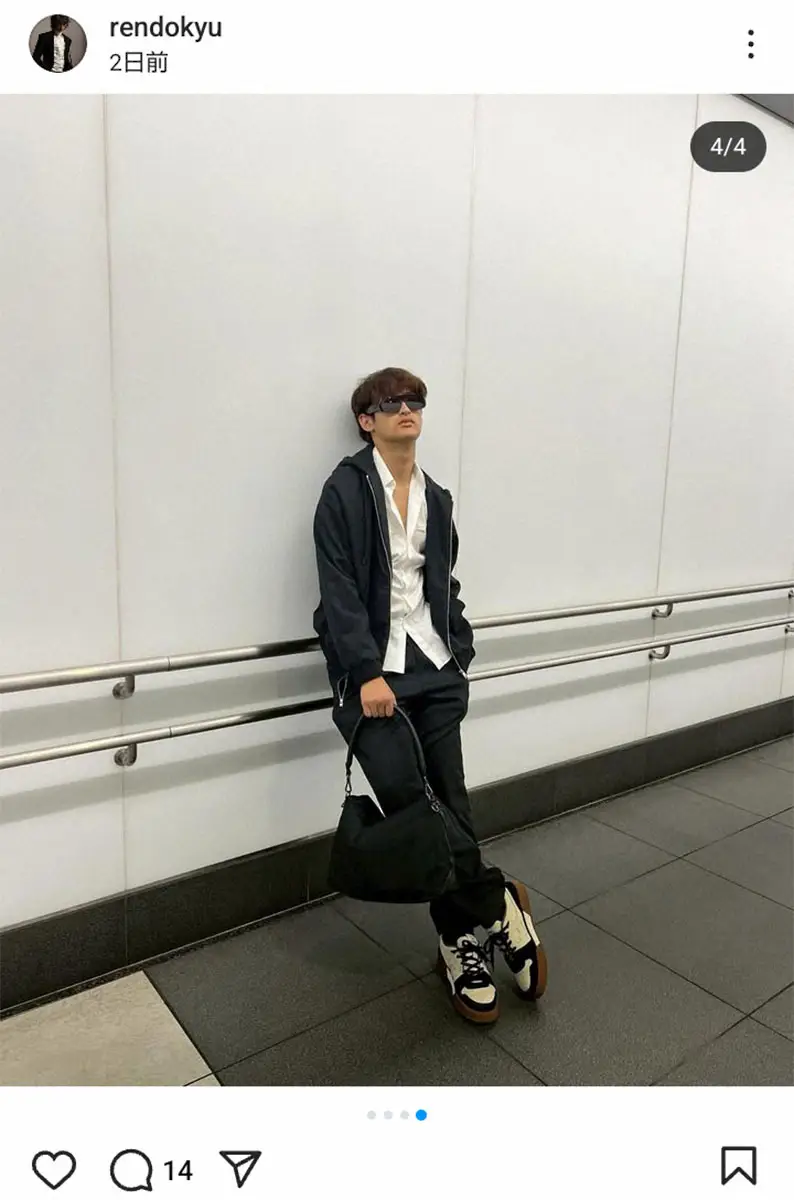 【画像・写真】道休蓮オフィシャルインスタグラム（@rendokyuofficial）から
