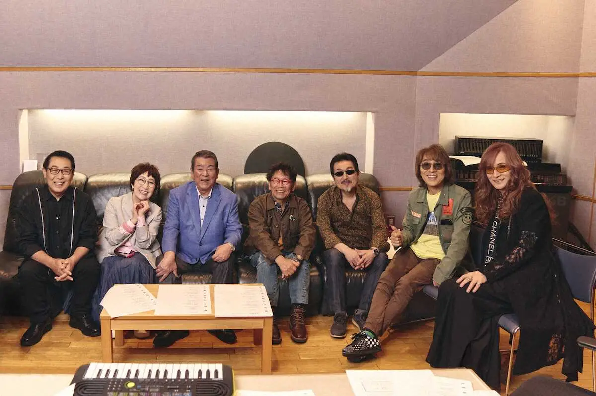 【画像・写真】加山雄三　21日に新曲「旅人の詩」発売　さだまさし作詞＆アルフィーら「ザ・ヤンチャーズ」集結