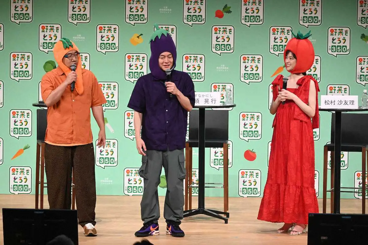 【画像・写真】なすなかにし・那須　脳梗塞発症後「健康を気にするように」　野菜摂取は「なかなか難しい」