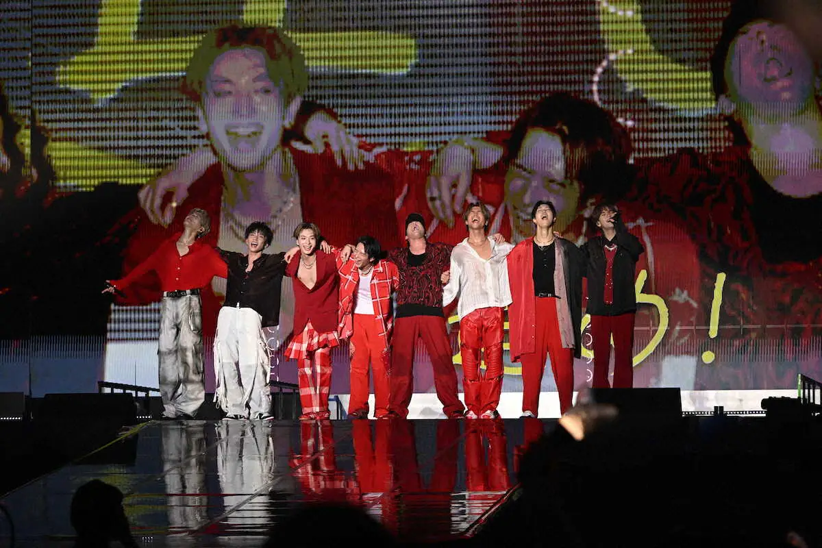 【画像・写真】FANTASTICS　自身初のさいたまスーパーアリーナ公演で最大規模ライブ　仮面ライダーも登場