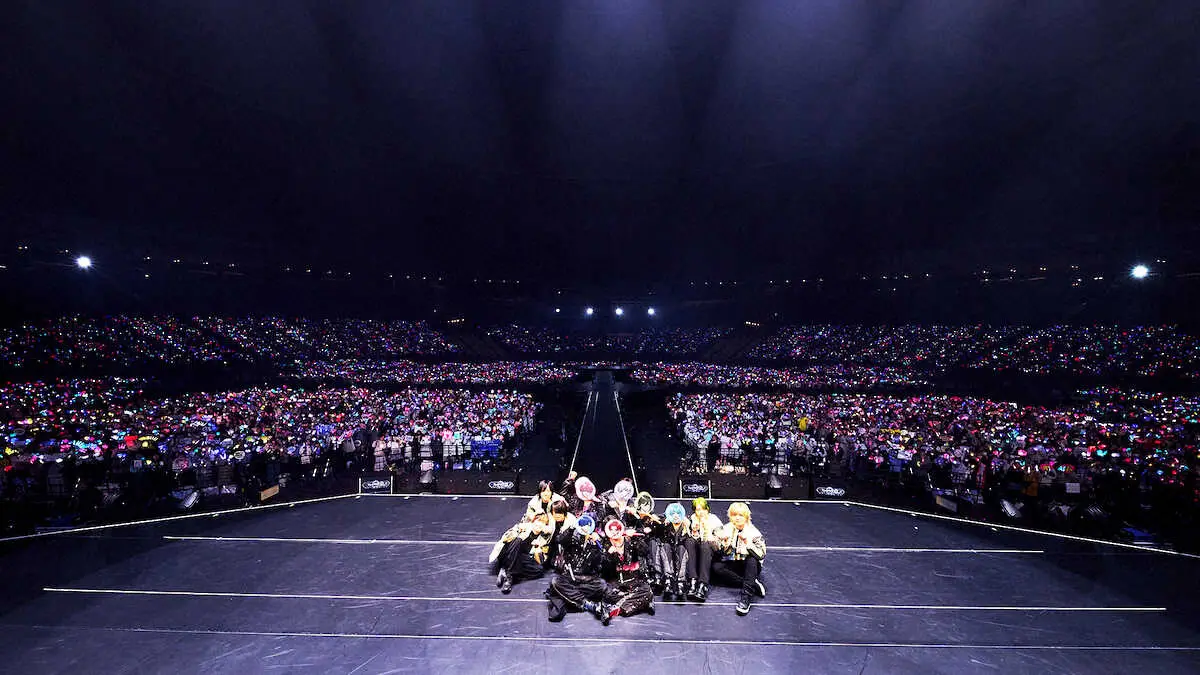 【画像・写真】昨年、埼玉・ベルーナドームで行ったライブのステージ