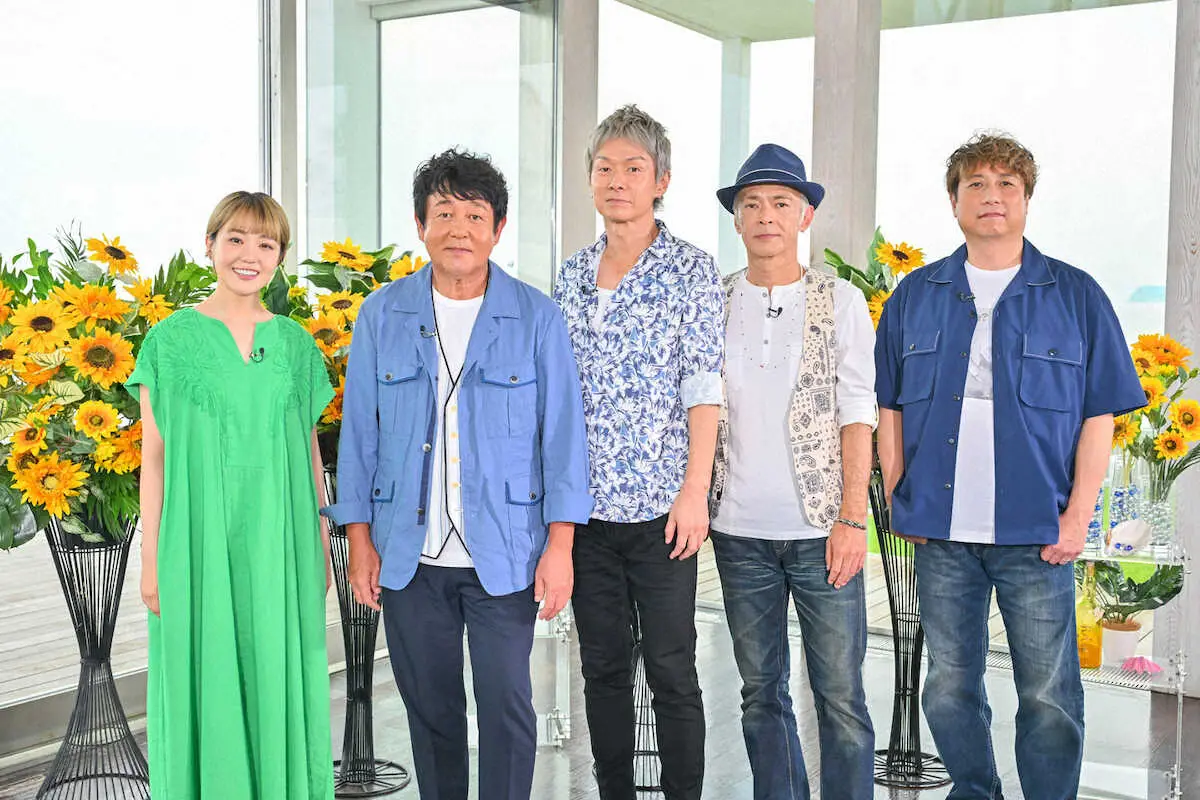 【画像・写真】TUBE　BS―TBS「musiQ　Answer　360°」で新たな発見!?「僕らも知らなかった」