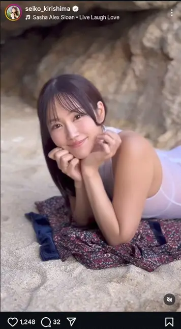 【画像・写真】“レース界の聖子ちゃん”霧島聖子　透け透けボディースーツ姿公開に「素敵過ぎるッ！！」「反則！」