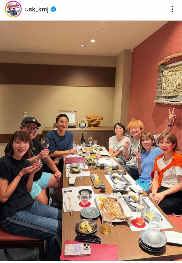 【画像・写真】上地雄輔　豪華すぎる！元アスリートら大集合の7ショット披露に「驚きました」「すごい方々」の声