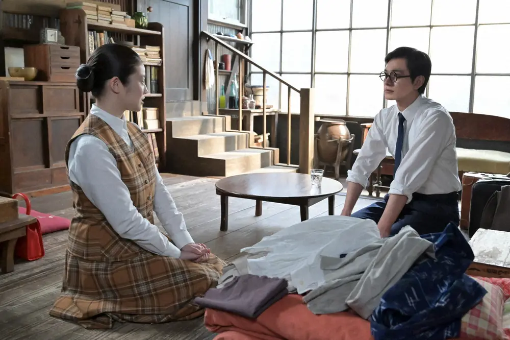 【画像・写真】【明日30日のあんぱん】第88話　のぶ＆嵩、ガード下→中目黒に引っ越しへ！登美子が再び2人の結婚に…