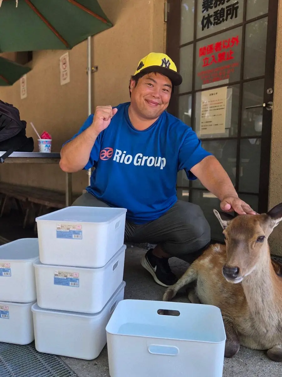 【画像・写真】奈良市議へずまりゅう氏「管轄が県議会とか関係ない」　鹿の酷暑対策を即日敢行「凄い行動力」と称賛の声