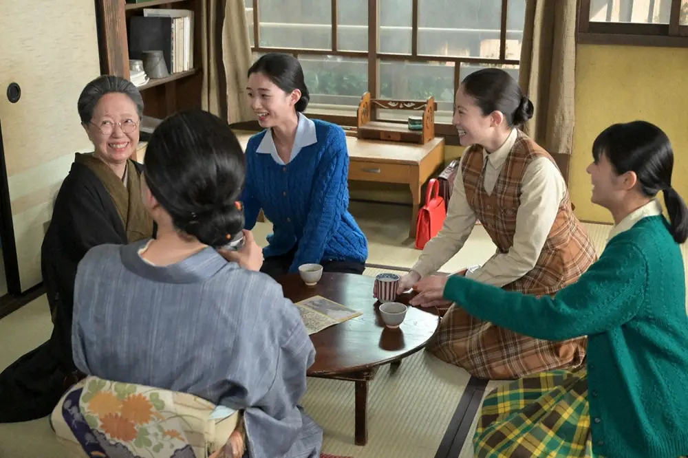 【画像・写真】「あんぱん」OPも“最終形態”朝田家4人一斉上京のワケ「ついに」「ウエディングあんぱん」ネット沸く