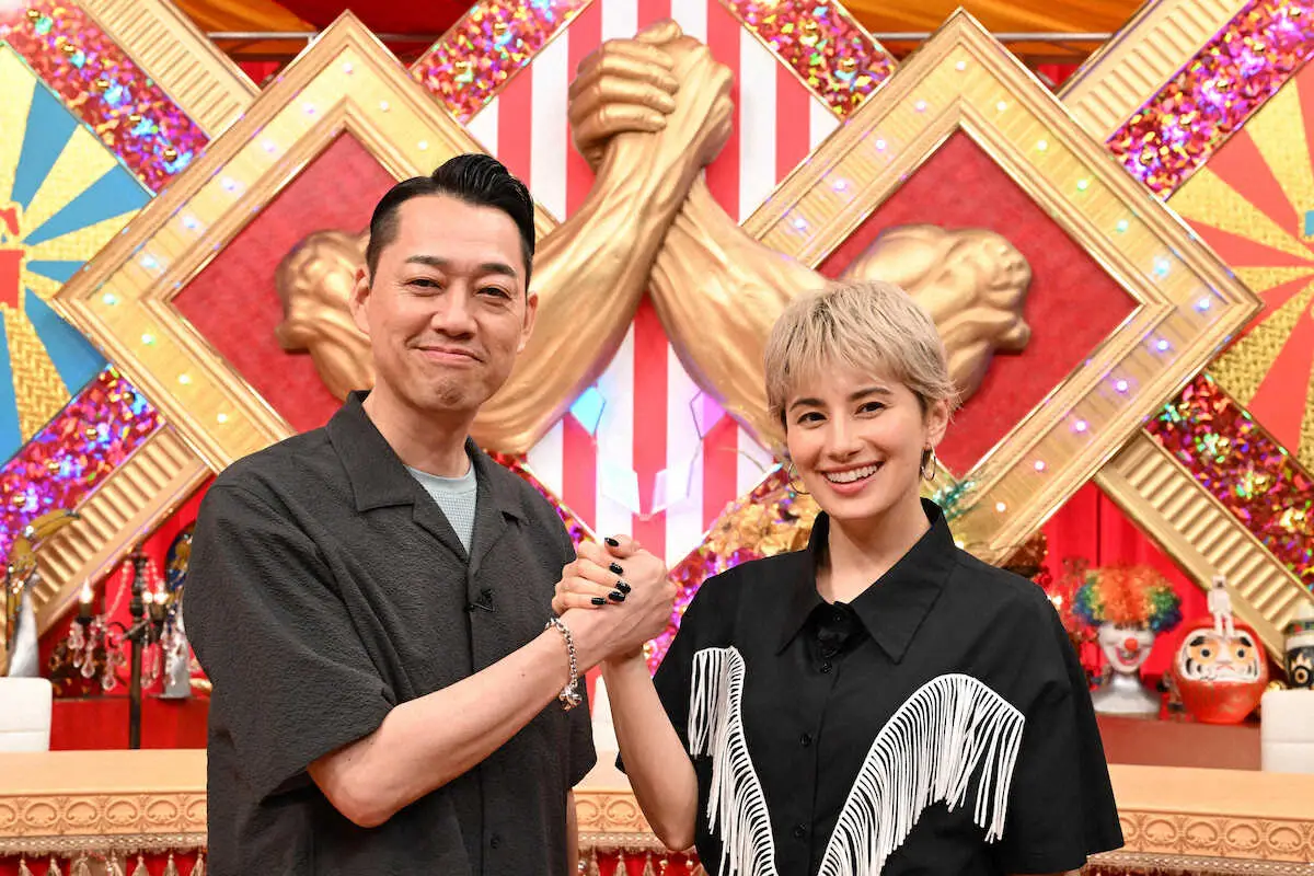 【画像・写真】「バナナマン」設楽統＆ホラン千秋　日テレ特番「ゴールデンタッグ」で司会　31日午後9時～