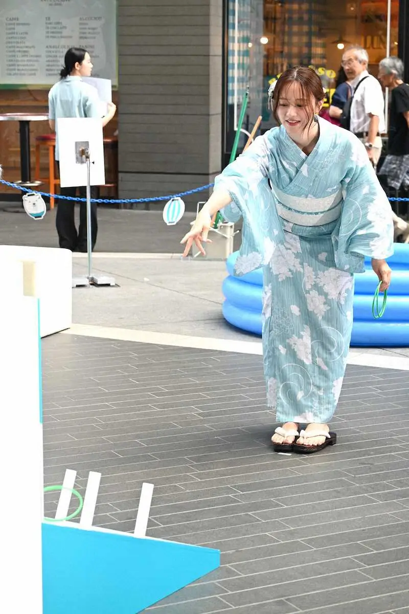 【画像・写真】森香澄　涼しげ浴衣姿で登場　“あざと女王”でも「50歳までまだ“あざとい”やってたら…」