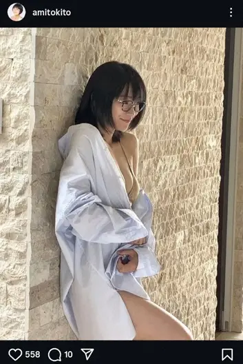 【画像・写真】時東ぁみ37歳　10年ぶりグラビアのオフショット披露　フォロワー「本当に、良い歳の重ね方を…」