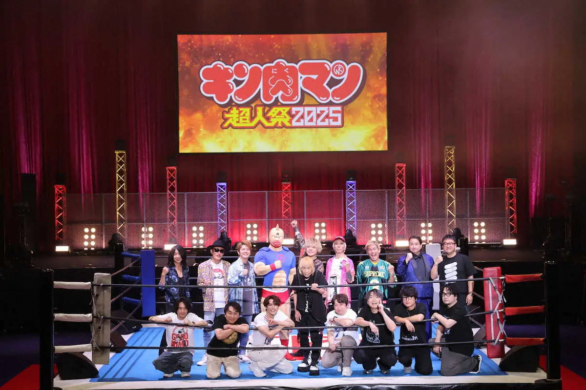 【画像・写真】串田アキラ「キン肉マン」イベントにサプライズ登場　急性すい炎から復帰し1年　力強い歌声に大歓声