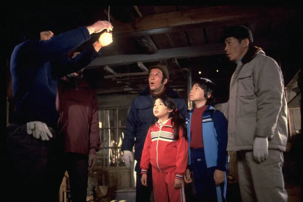 【画像・写真】「北の国から」（左から）田中邦衛、中嶋朋子、吉岡秀隆、地井武男（C）フジテレビ