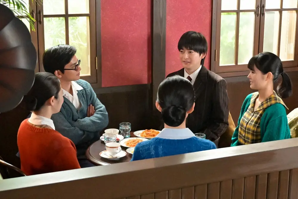 【画像・写真】「あんぱん」メイコ「のど自慢」落選も一気“11年愛”実る！豪たちも祝う結婚式の絵「嵩渾身」ネット感涙