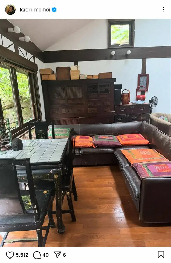 【画像・写真】桃井かおり「終の住処にいつかはなるのか？」別宅インテリアにファン「オシャレ」「ステキな家具ばかり」