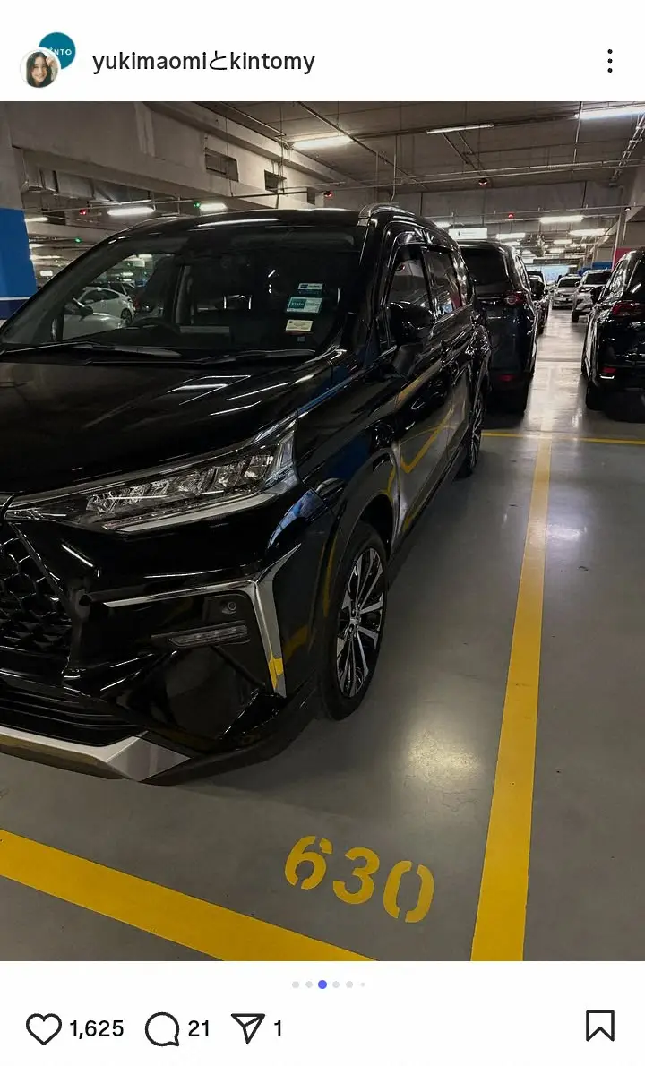 【画像・写真】優木まおみ　マレーシア移住生活開始で「車が納車されました」と報告　新たな愛車＆最新ショット披露