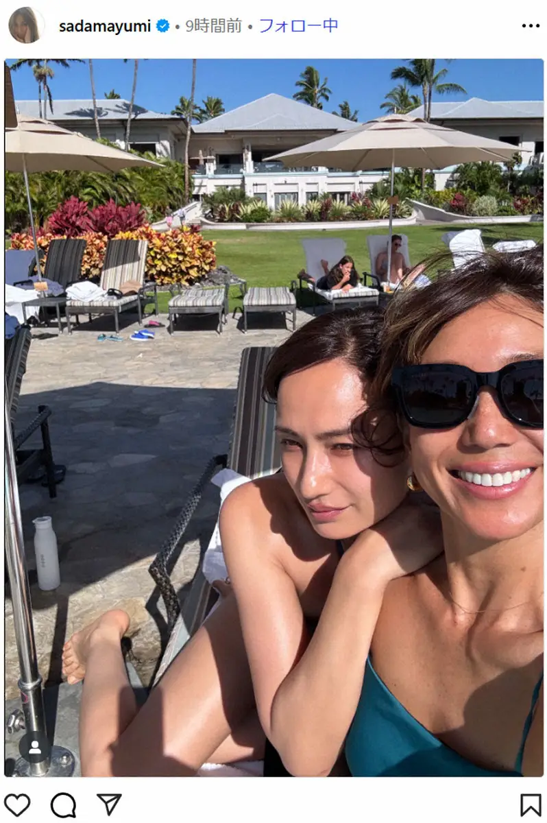 【画像・写真】佐田真由美47歳「安心してください。着てます」大胆“夏ショット”にファン衝撃「ヤバイ」「びっくり」