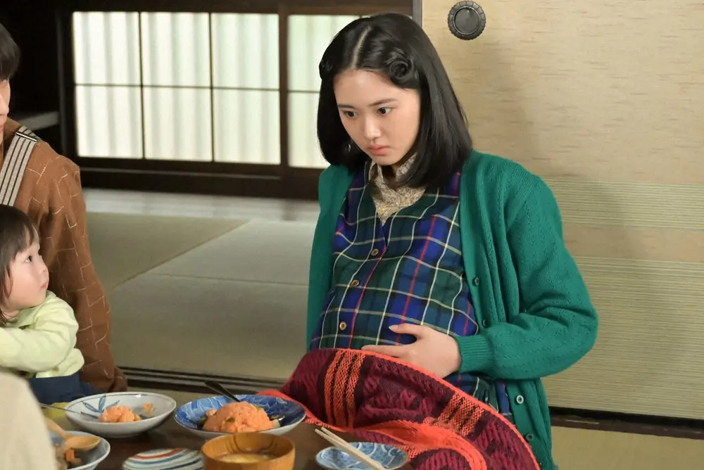 【画像・写真】連続テレビ小説「あんぱん」で朝ドラ初出演、朝田メイコ役が反響を呼ぶ原菜乃華。第94話から母親役に挑む（C）NHK