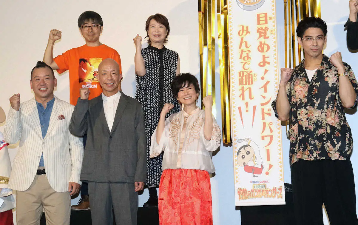 【画像・写真】賀来賢人　初のゲスト声優でしんちゃんの世界に入り「感動」　映画「クレヨンしんちゃん」初日舞台あいさつ