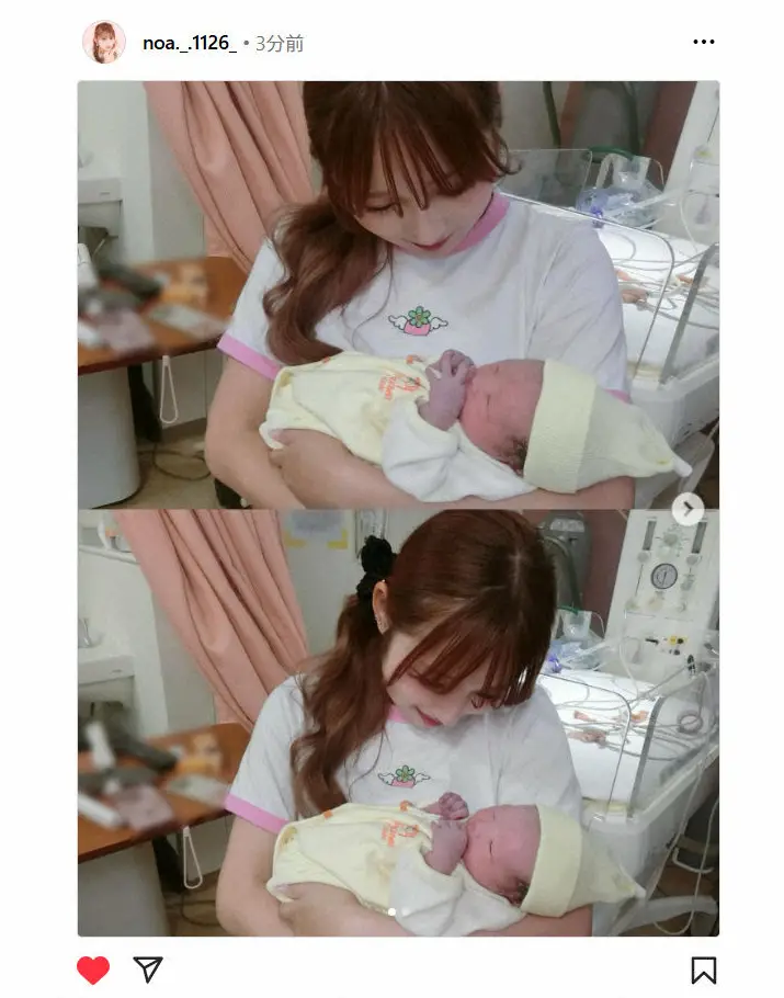 【画像・写真】辻希美が第5子女児出産　17歳長女・希空が喜び「初めての妹…幸せな気持ち」母に感謝「ありがとう」