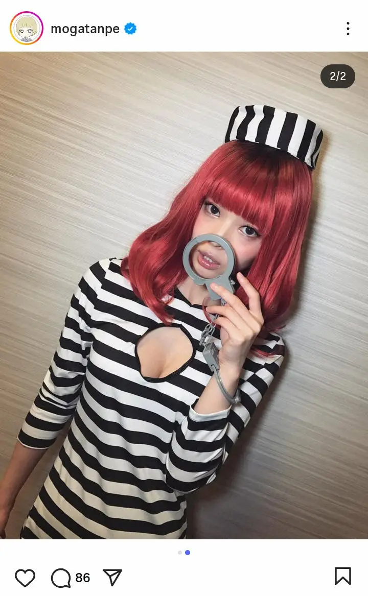 【画像・写真】最上もが　「髪伸ばして赤くしよう！…やったことあった」赤髪ショット披露に「もう二次元」の声