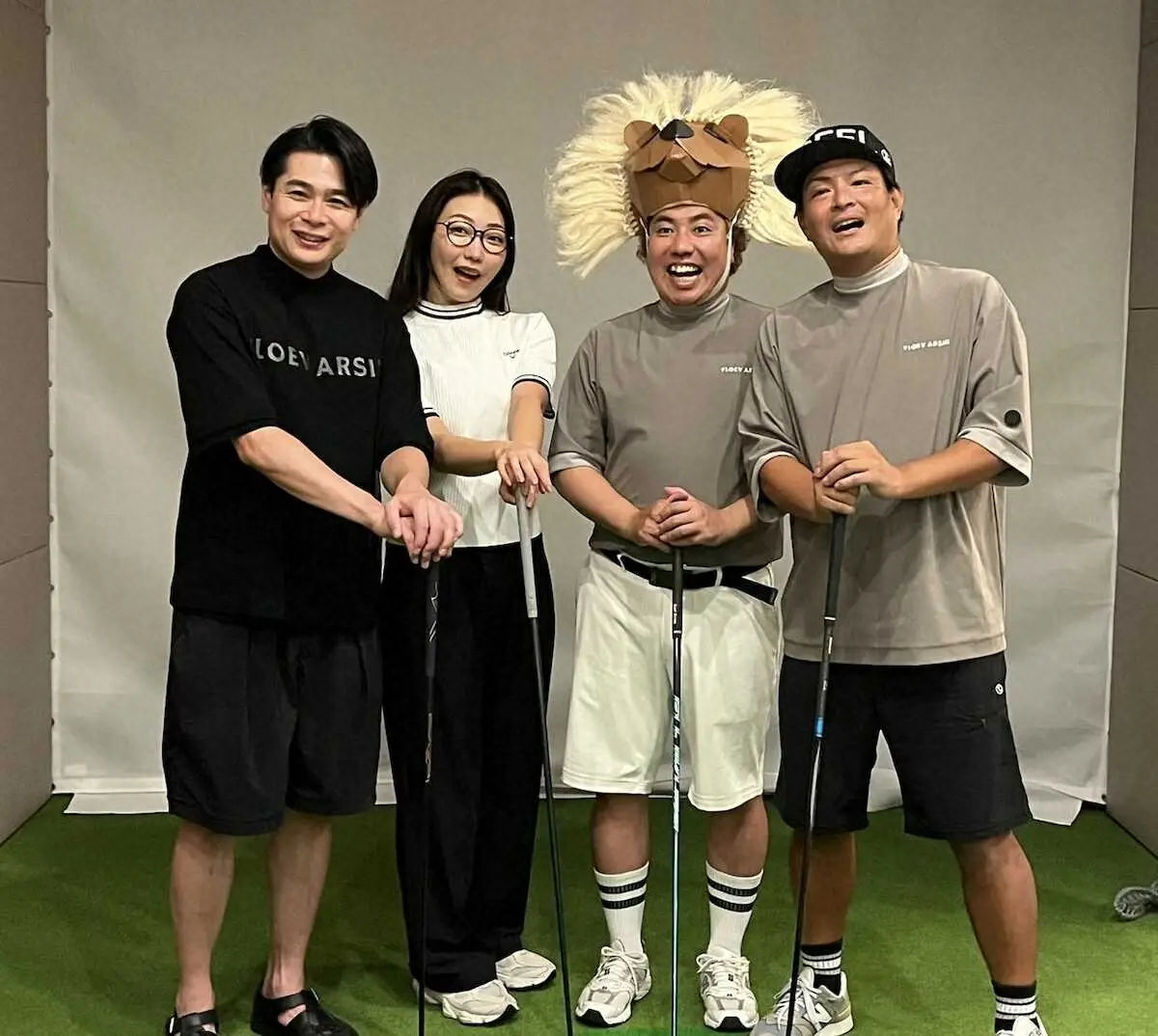 【画像・写真】大西ライオン　シミュレーションゴルフ店をプロデュース　充実設備で「心配ないさ～！」